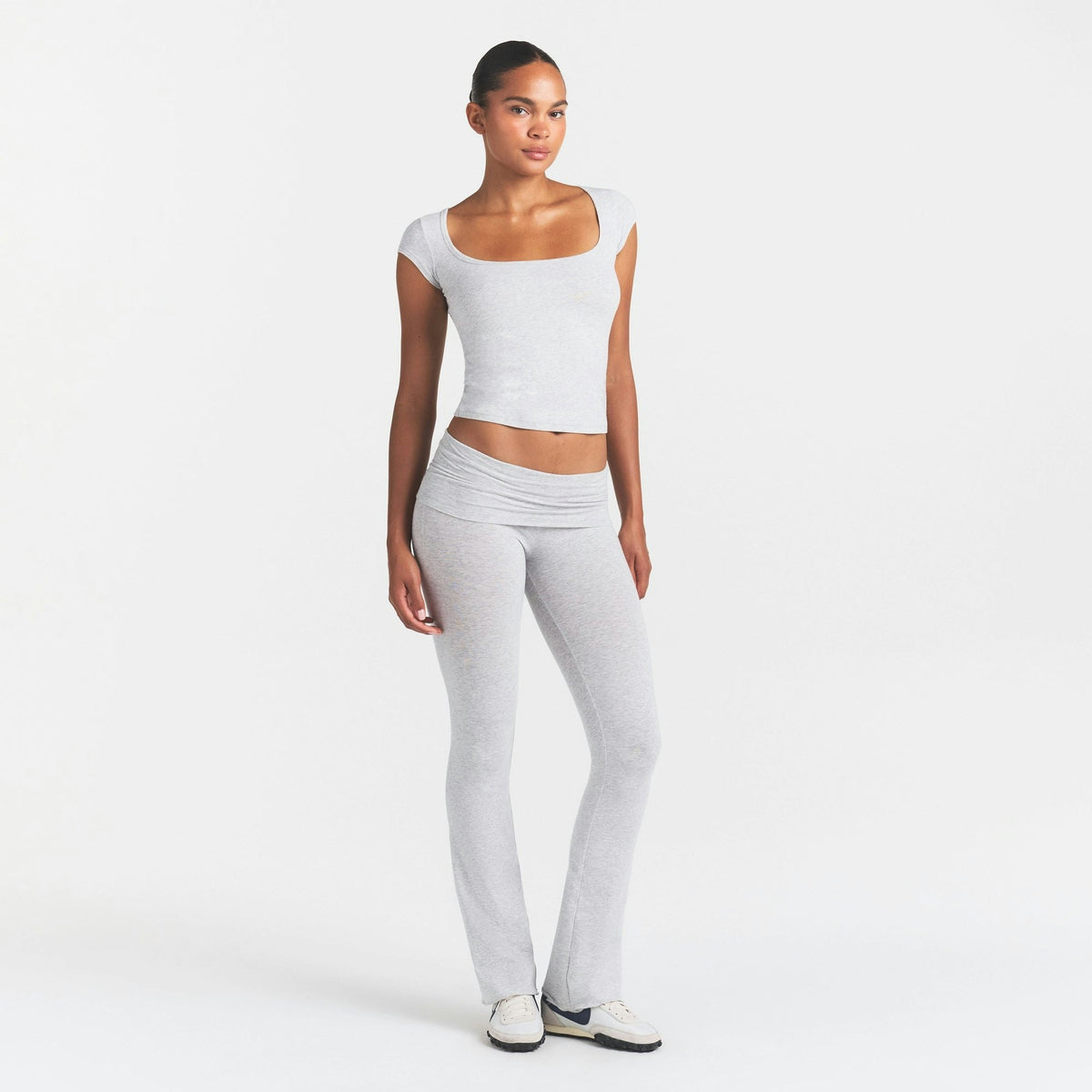 scoop neck t-shirt