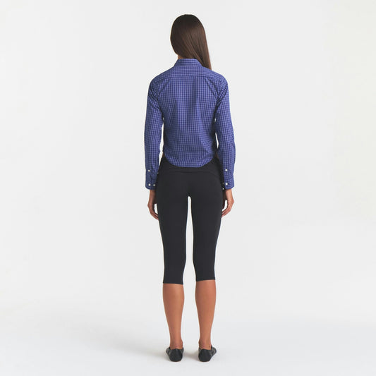 shrunken button up shirt