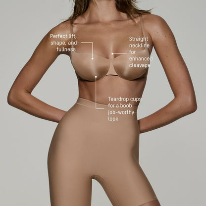 balconette push-up bra