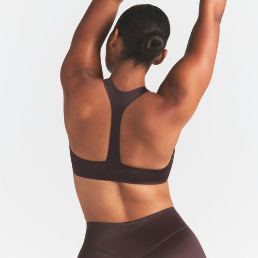 plunge t-back bra