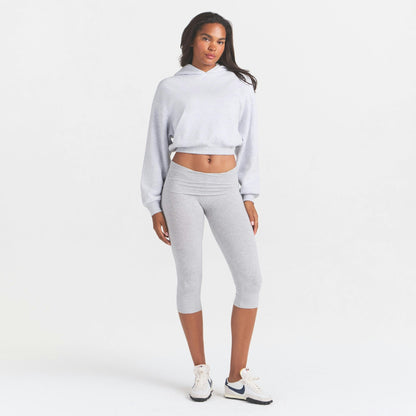 cropped hoodie