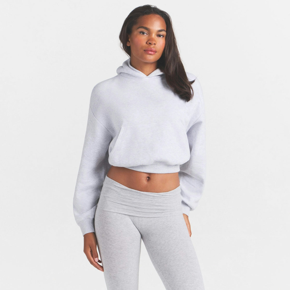 cropped hoodie