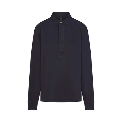 BOYFRIEND FLEECE oversized polo