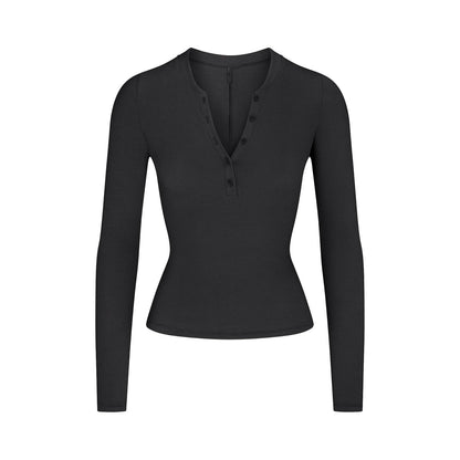 henley long sleeve t-shirt