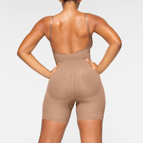 low back mid thigh bodysuit
