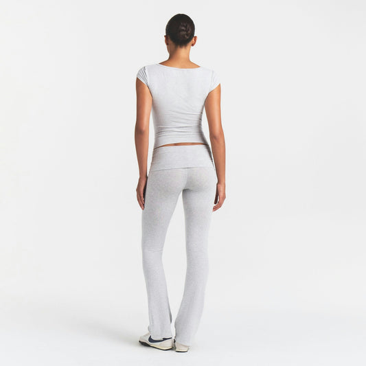 scoop neck t-shirt