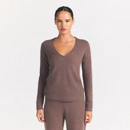 v-neck pullover